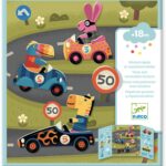 Pegatinas reposicionables Los coches