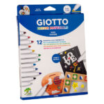 GIOTTO 12 ROTULADORES MÚLTIPLES SUPERFICIES