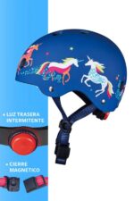 Casco Unicornio Talla M +6 Años 52-56cm