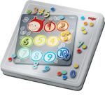 Números, caja de juego magnético.