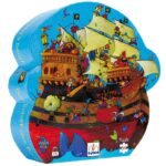 PUZZLE SILUETA EL BARCO PIRATA