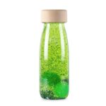 Botella sensorial flotante verde Petit Boum