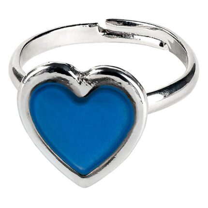 Anillo con forma de corazón del estado de ánimo