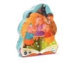 PUZZLE SILUETA LOS TRES CERDITOS