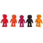 Muñecos magnéticos colores cálidos Imanix friends 5 - Braintoys