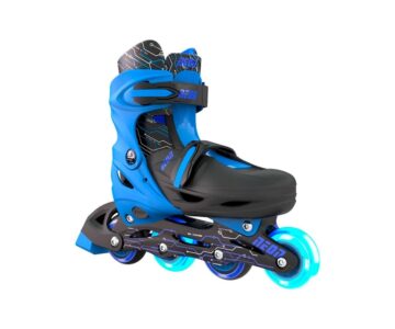 Patines Combo Neón Azul T.34-37 - Imagen 2