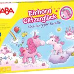 Unicornio destello una fiesta para Rosalie Haba