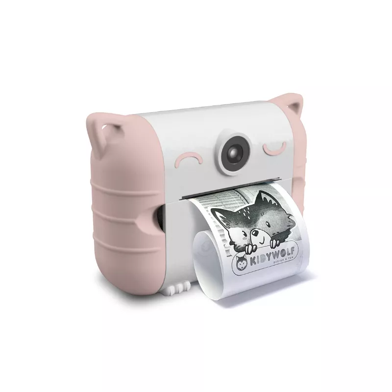 kv1 Cámara de Impresión Térmica KidyPrint melocotón Kidywolf - Imagen 1