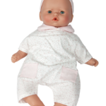 Muñeca Bebé 36 cm: Estrellitas Rosas