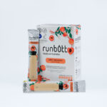 Caja de 10 sobres saborizantes melocotón Runbott