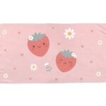 Toalla Playa Microfibra Strawberries Personalizable