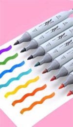 Rotuladores Canvas Luxe Professional Brush Marker 60 colores - Imagen 2