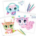 Cuaderno de bocetos Locura por los animales Nebulous - Imagen 3