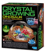Crece cristales dinosaurio