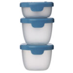 3 Cajitas Snack Tubs Ocean B.Box