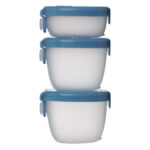 3 Cajitas Snack Tubs Ocean B.Box - Imagen 2