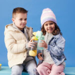 Botella Junior con pajita 380ml B.Box Spearmint - Imagen 3