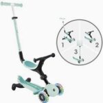 Patinete Go Up Active Luces Led 360° Mint Globber