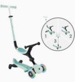 Patinete Go Up Active Luces Led 360° Mint Globber