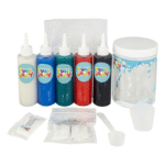 Set Gelatina 3D 5 Colores y Pequeño Acuario Planetas Tuban - Imagen 2