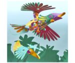 Pack Tropical Birds 22 Piezas Clixo - Imagen 3