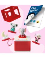 Cuentacuentos Faba Kit "Dulces mimos para dormir" Reproductor + 2 Personajes + Funda + Guía