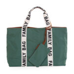 Bolso Childhome Family Bag Signature verde