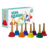 Campanas Musicales Infantiles de mano DingdangBú 8 Tonos