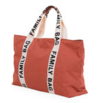Bolso Childhome Family Bag Signature terracota - Imagen 2