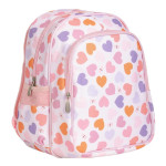 Mochila con bolsillo térmico corazones