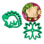 2 Cortadores de Sándwich Dinosaurio - Imagen 2