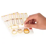 Etiquetas Adhesivas con Película Protectora Osito - Imagen 4