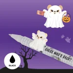 Set de 2 Bolígrafos Gel con Animal Decorativo  Spooky Party Legami - Imagen 4