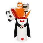 Estuche 2 en 1 de Silicona Panda «Bam-Boo» - Kawaii Legami - Imagen 3